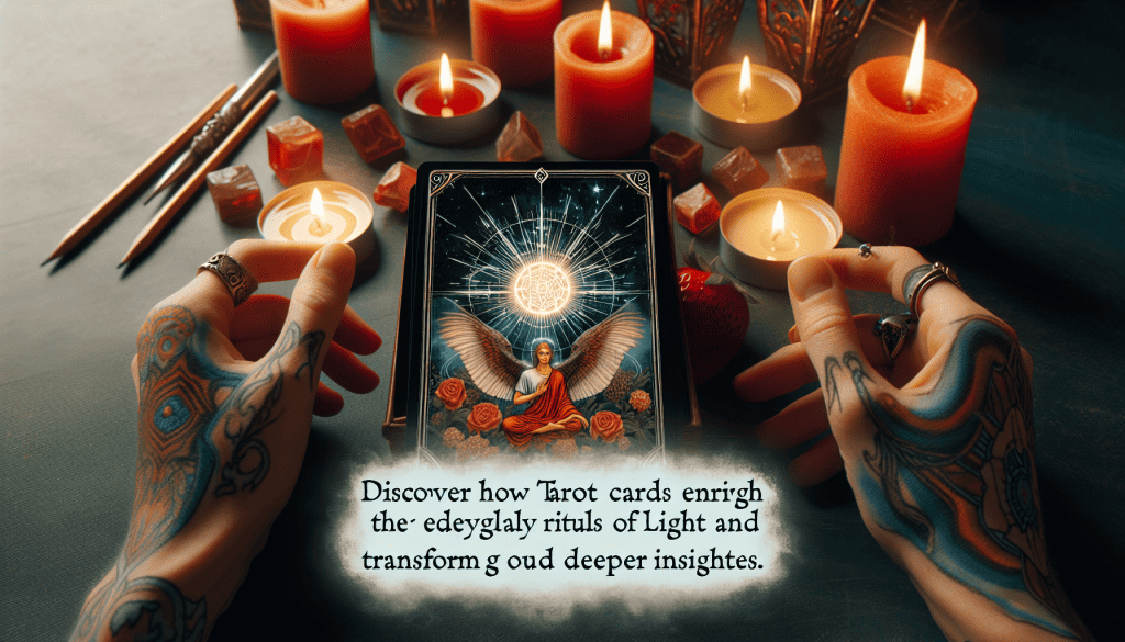 Tarot i Rituali Svjetlosti: Kako Karte Postaju Dio Dnevnih Praktika